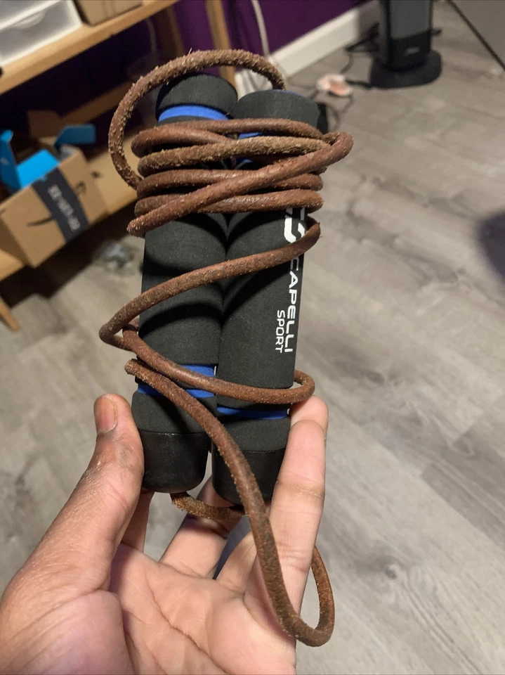 Capelli Sport Leather Jump Rope 9 Feet - Изображение 2 из 3