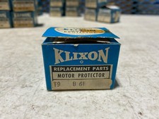 One 1 KLIXON Automatic Overload Motor Protector B61, NOS in box
