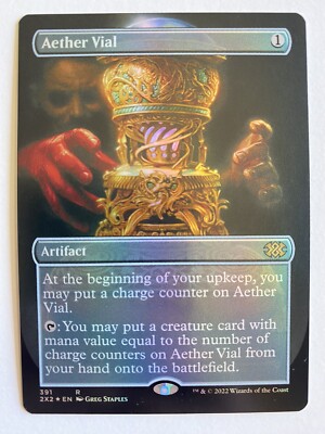 MTG Foil 霊気の薬瓶/Aether Vial SLD 霊気の薬瓶 (Aether Vial