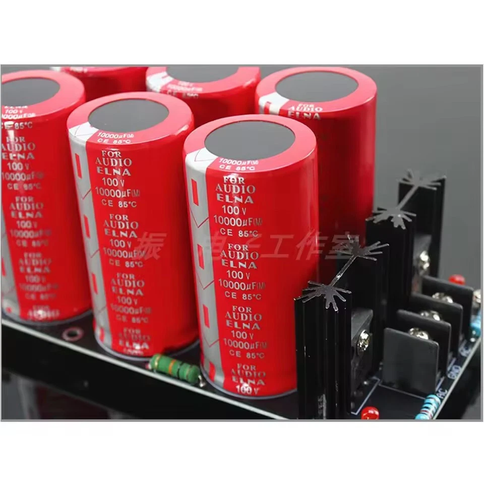 ELNA 6*10000UF 100V Schottky Rectifier Filter Power Supply Board Audio Amplifier - Image 4 of 4
