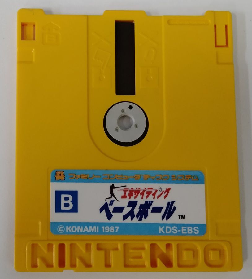 ファミコン★ Nintendo Famicom Disk System Exciting Baseball Japan w/ Box