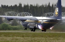 US Marine Corps (USMC) C-130T Hercules aircraft 5X7 PHOTOGRAPH