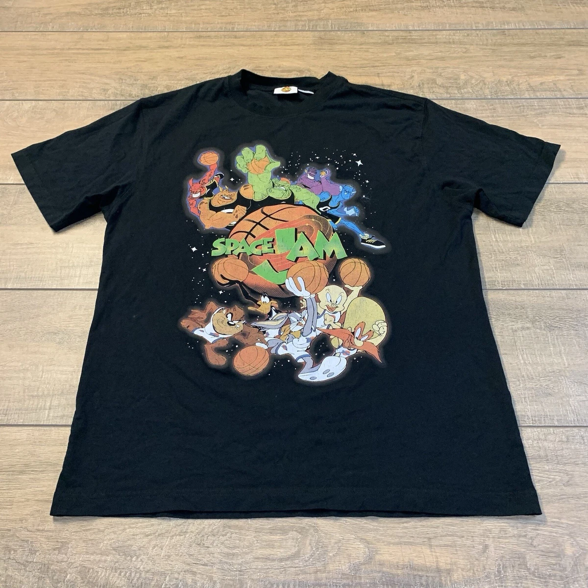 T-shirt Space Jam - Taille M Homme - Motif Graphique - Manches Courtes - Neuf Avec étiquettes