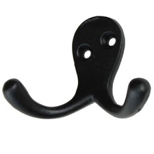 Classic Iron Wall Hook  Hand Forged Vintage Style Versatile Accessory Holder