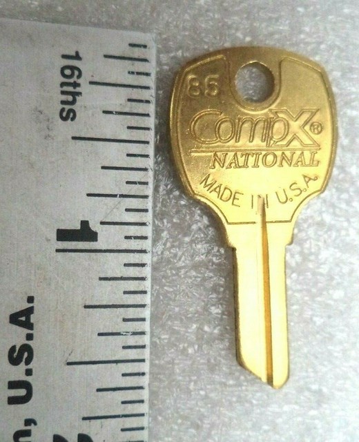 (50/box) CompX C001ac783a or Desk Replacement National Key