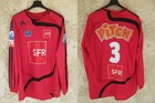 Maillot EAG GUINGAMP n°3 COUPE DE FRANCE 2009 porté VERGEROLLE ADIDAS vintage XL