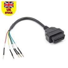 16-Pin OBD OBD2 K CAN Line Jumper Tester Connector Car Diagnostic Cable Line