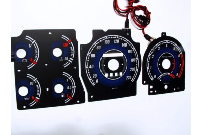 Ford Probe I design 2 glow gauge plasma dials tachoscheibe glow shift indicators