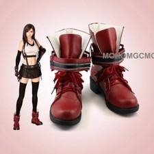 Final Fantasy VII Remake Tifa Lockhart Cosplay Shoes Roleplay Boots Unisex 1pair
