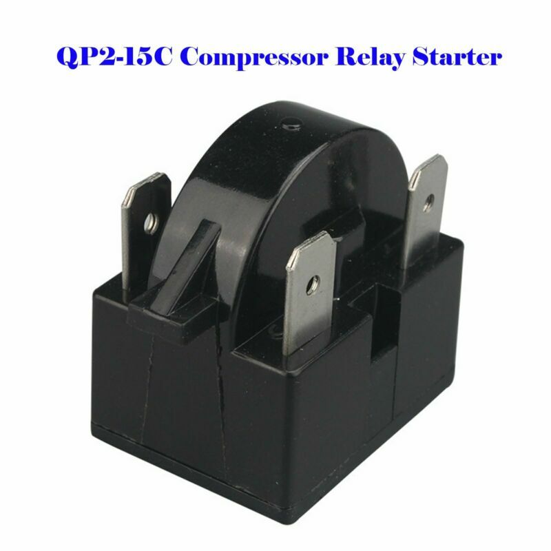 QP2-15C Refrigerator Freezer Compressor Relay Starter Three Inserts 15 Ohm Parts-image