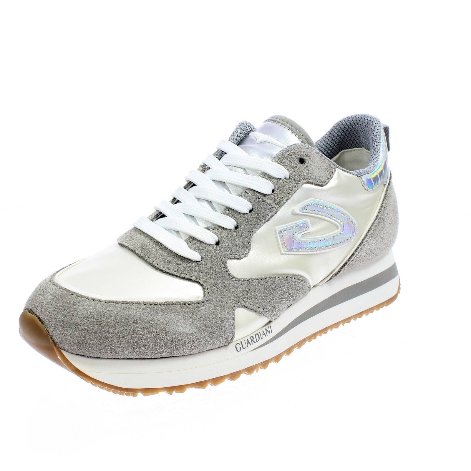 Guardiani Wen 0062 - Кроссовки из замши Suola Rialzata Grigio - Taglia 37 [23,5 см