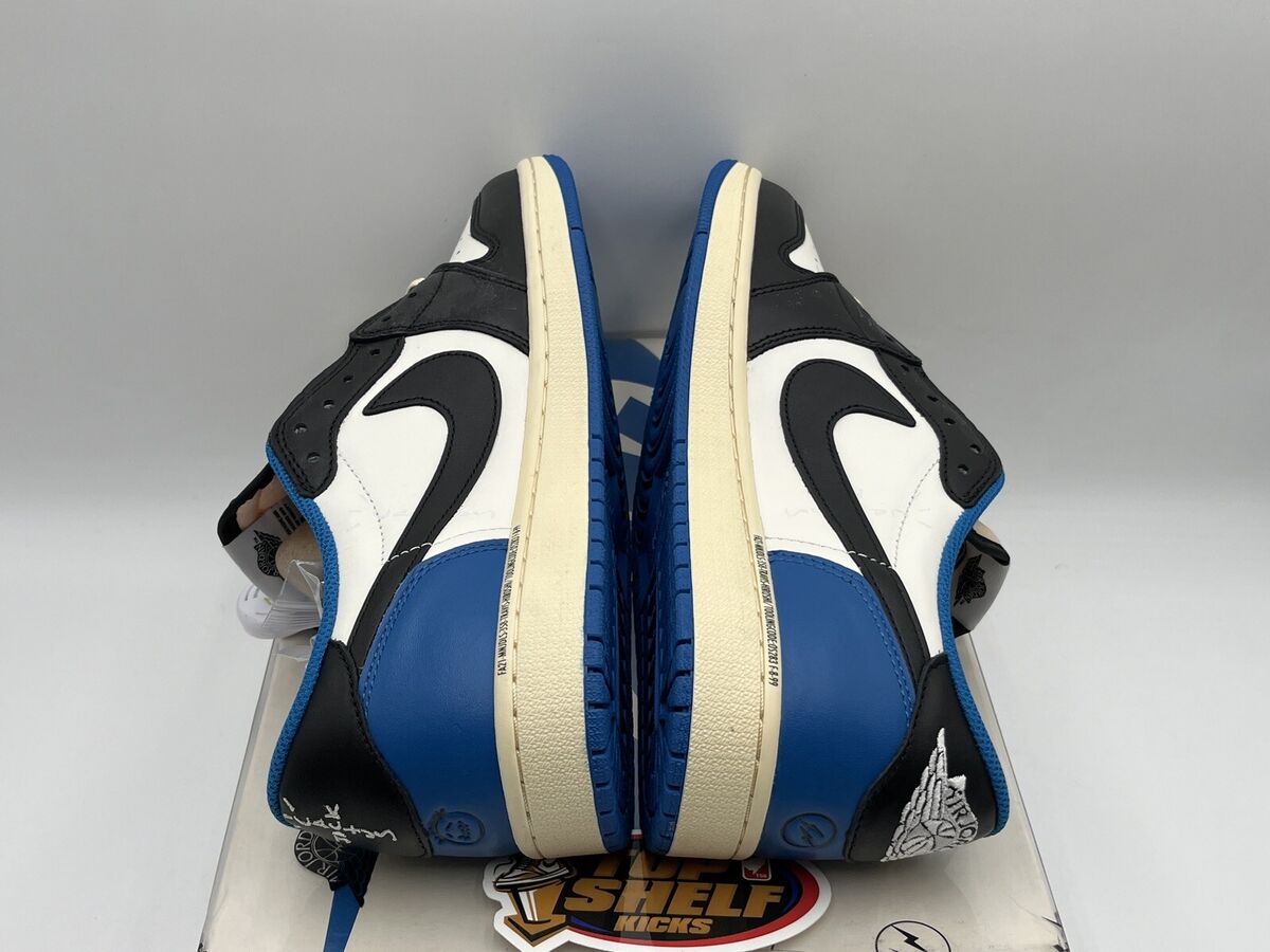 New Air Jordan 1 Low Travis Scott Fragment 2021 Size 11 Rare New Air Jordan 1 Low Travis Scott Fragment 2021 Size 11 Rare