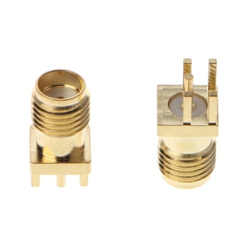 10 Pcs SMA Female Jack Solder Edge 1.6mm Space PCB Mount Straight RF Connector - Zdjęcie 8 z 8