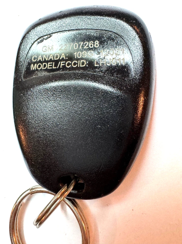 1 OEM GM 2004-2005 SATURN L300 entrada sin llave mando a distancia coche llavero 22707268 LHJ011 Foto 3 de 4