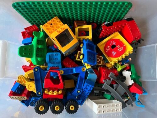 LEGO Duplo 1.5 kg kilo bundle of stones, vehicles, figures etc. ++NO PORT++ - Picture 1 of 1