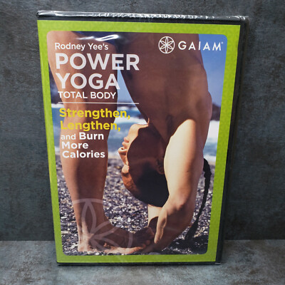 Rodney Yee's Power Yoga DVD, Strengthen Lengthen Burn Calories NEW, SEALED
