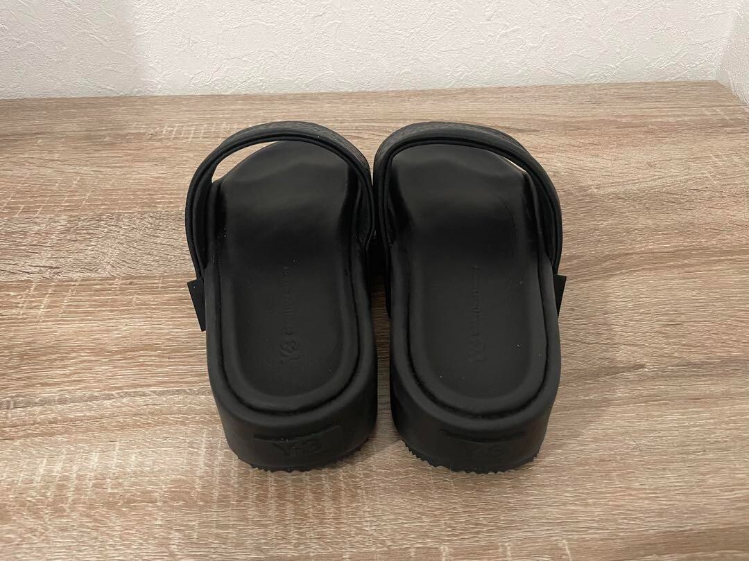 サンダル・ミュール Y-3 FW22 SLIDE SANDAL (HR1940_BLACK) adidas Y-3 Yohji Yamamoto SLIDE Sandals Black HR1940 US 5