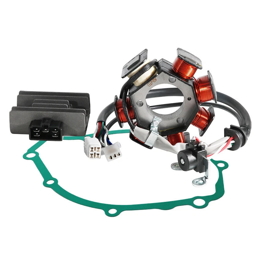 Estator+Regulador+Junta Para Yamaha YBR125 YBR125E/EGS/G YB125 2CS 2013-2022 Foto 2 de 4