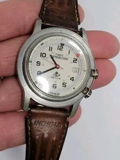 Vintage Timex Expedition Indiglo WR 50M Leather Strap Not Tested
