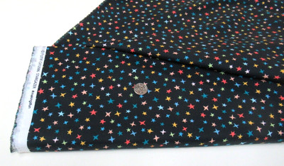 Michael Miller quilt-craft fabric STARGAZER retro 2 yds (cx-12086) SuperStar