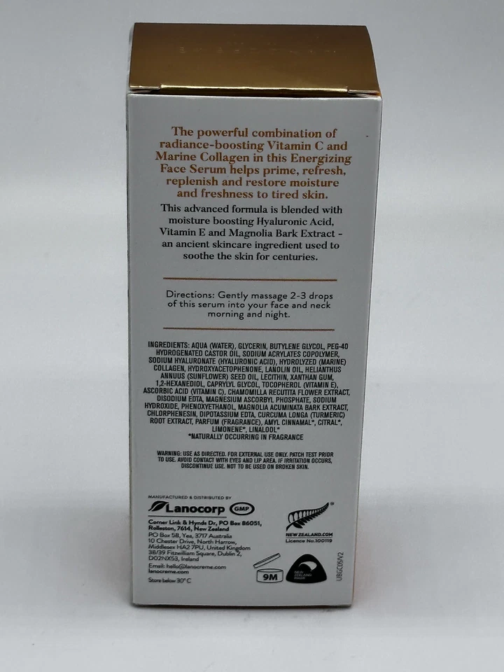 Lanocreme Firming Eye Serum Energizing Vitamin C & Collagen Brightener Firming - Image 3 of 4