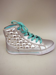 silver high tops womens