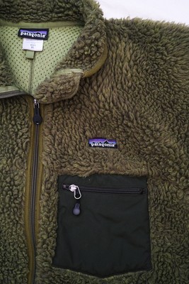 PATAGONIA Retro Deep Pile X Fleece VTG 2004 XL Green | eBay