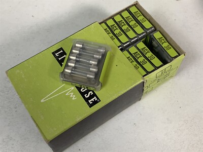 NOS (100 pcs) Littelfuse AGX-30 30 Amp 32 Volt Automotive Fuse H4-9