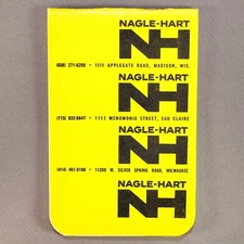 Vintage 1971 Nagle-Hart Tractor & Machinery Co. Advertising Notebook – Milwaukee