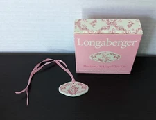NEW In Box: Longaberger #37036 Horizon of Hope "Hope" Basket Tie-On 3.25"