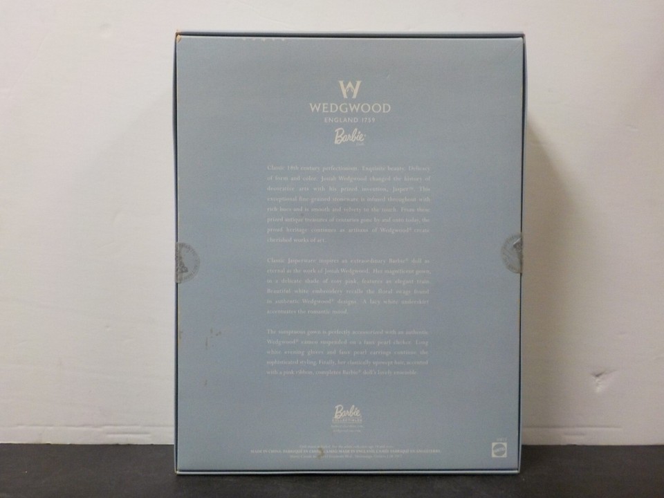 Barbie Wedgwood England 1759 - Édition Limitée 2000 N°50823 - Mattel - NRFB
