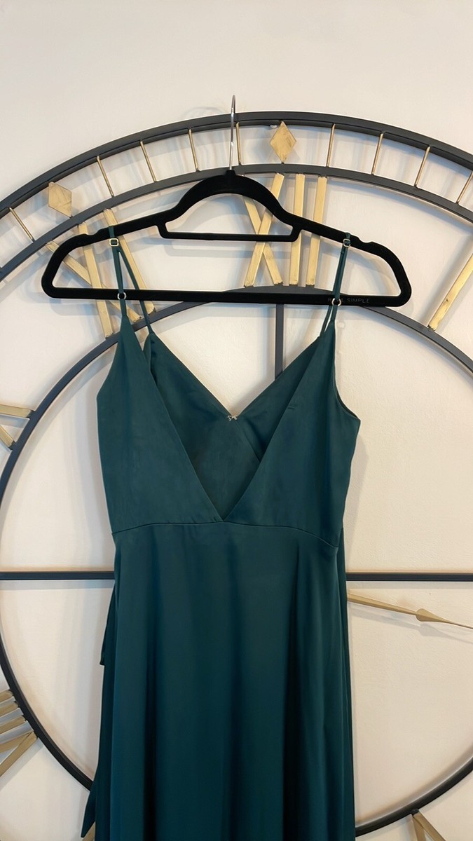 green emerald velvet dress Jasmine Halter Mini Dress, in Deep Emerald Luxe Satin | Show Me Your Mumu
