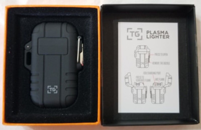 TG Plasma Lighter Windproof Waterproof USB Rechargeable TG Plasma LTGR-TGLGTR001