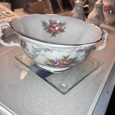 088 Vintage Royal Albert Tranquility soup dish