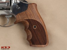 KSD Brand Colt King Cobra Pre 2017 Compatible Walnut Grips Diamond