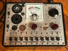 Vintage Radio Shack EMC-211 Vacuum Tube Tester w Manual - Tested *READ*