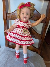Composition Shirley Temple Doll , 18, With Ou...
