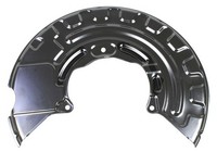 Metzger Spritzblech, Bremsscheibe 6115182 FüR Vag, Vorderachse Rechts