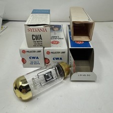 Lot Of 4. GE / Sylvania CWA 750W 120V Projector Lamp NOS 115-125V