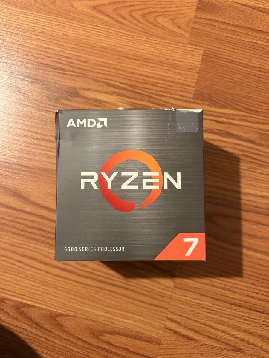 AMD Ryzen 7 5800X Processor (4.7GHz, 8 Cores, Socket AM4) Box