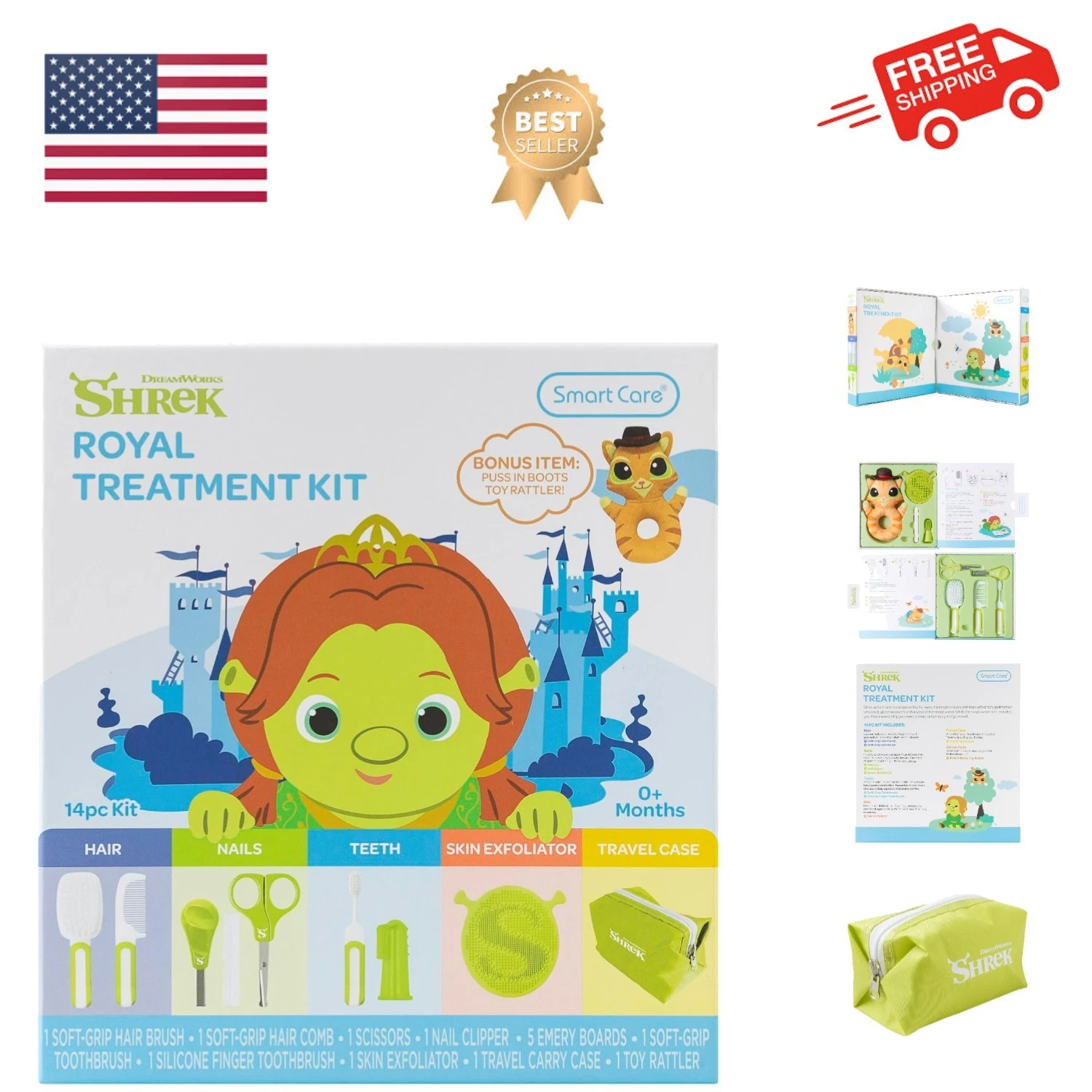 Fiona Royal Treatment Baby Grooming Kit, Baby Newborn Essentials, Newborn Gif...
Opens in a new wind
