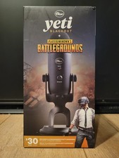 Blue Yeti USB Microphone Blackout  Player Unknown's Battlegrounds Bundle