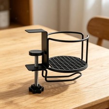 Auslaufsicherer Becherhalter Aus Robustem Metall, Schreibtischaccessoires,