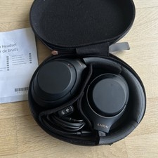 Sony WH-1000XM4 Wireless Noise Cancelling Over Ear style Headphones - Black 