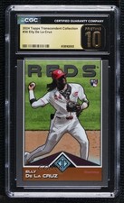2024 Topps Transcendent Collection Icons Chrome Elly De La Cruz CGC 10 Rookie RC