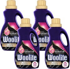 Woolite Dark Protection Laundry Detergent Liquid 12 Washes 750ml Pack of 4 10.18 per litre