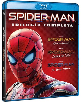 Spider-Man + Spider-Man 2 + Spider-Man 3 [Blu-ray] (2002,2004,2007)