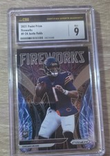 2021 Panini Prizm - Fireworks Justin Fields #F-24 (RC)