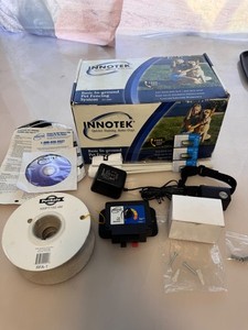Innotek SD-2000 In-Ground Pet Fencing System including collar and extra batterys