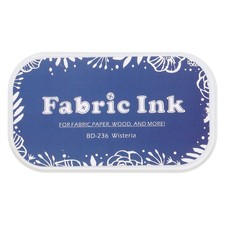 Ink Pads for Stamps, 3.7x2.2 Inch Fabric Ink Pad, Light Purple